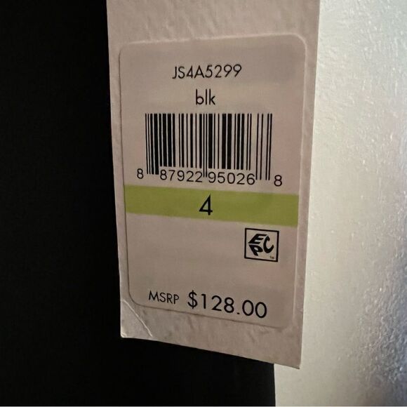 NWT Jessica Simpson Black Elegant Dress Size 4 - Picture 3 of 16